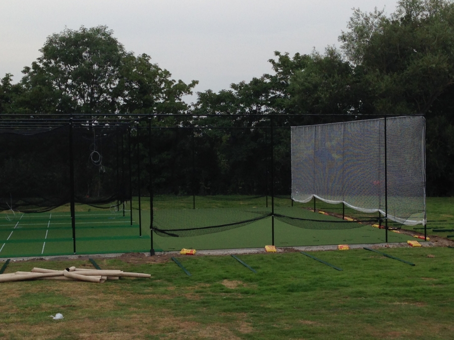 Construction Of New Nets - Botany Bay Cricket Club -  A top class cricket club for players of all ages and abilities