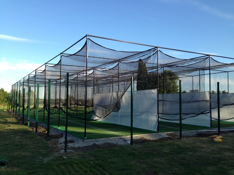 Construction Of New Nets - Botany Bay Cricket Club -  A top class cricket club for players of all ages and abilities